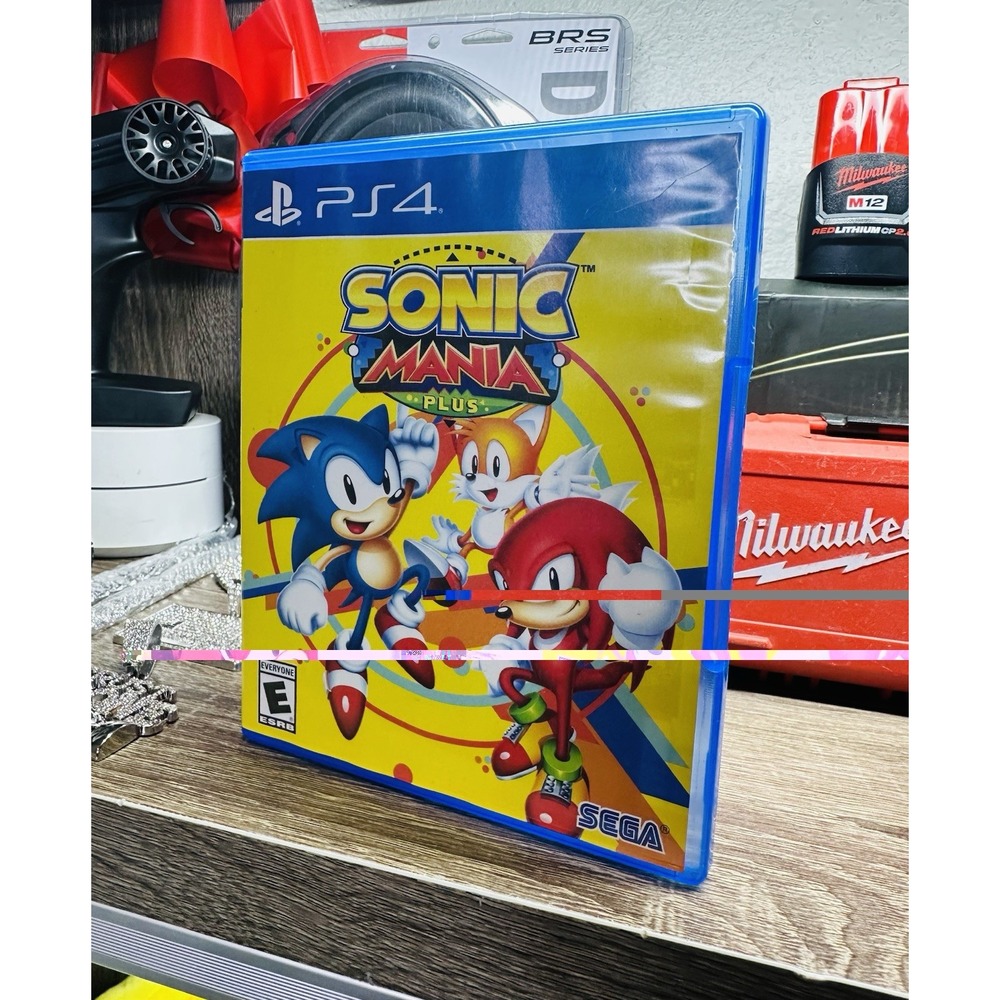 Sonic Mania Plus (Sony PlayStation 4, PS4) Good Condition